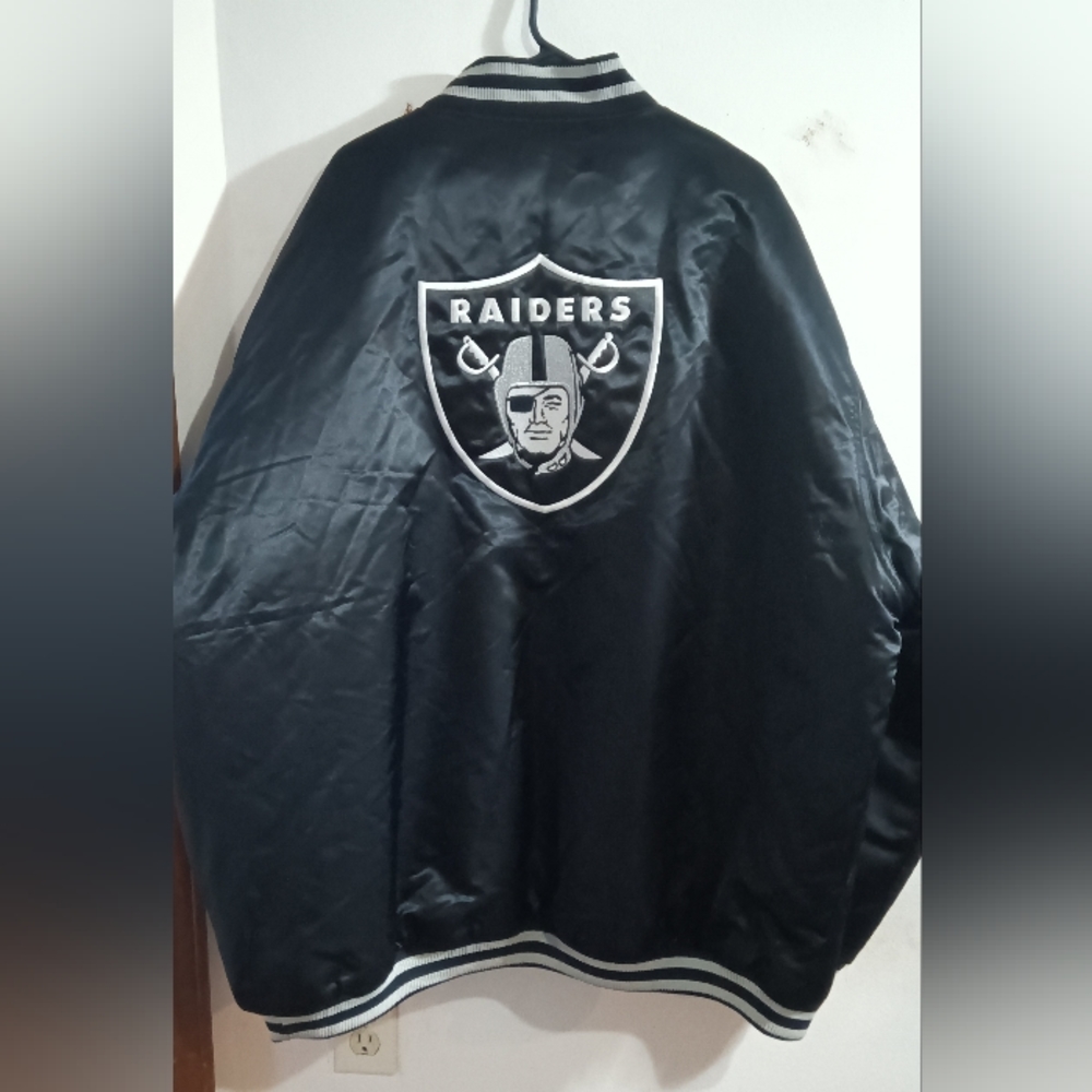 Raiders Satin Jacket
